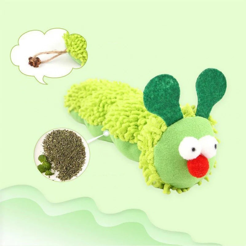 Worm Plushie for Cats