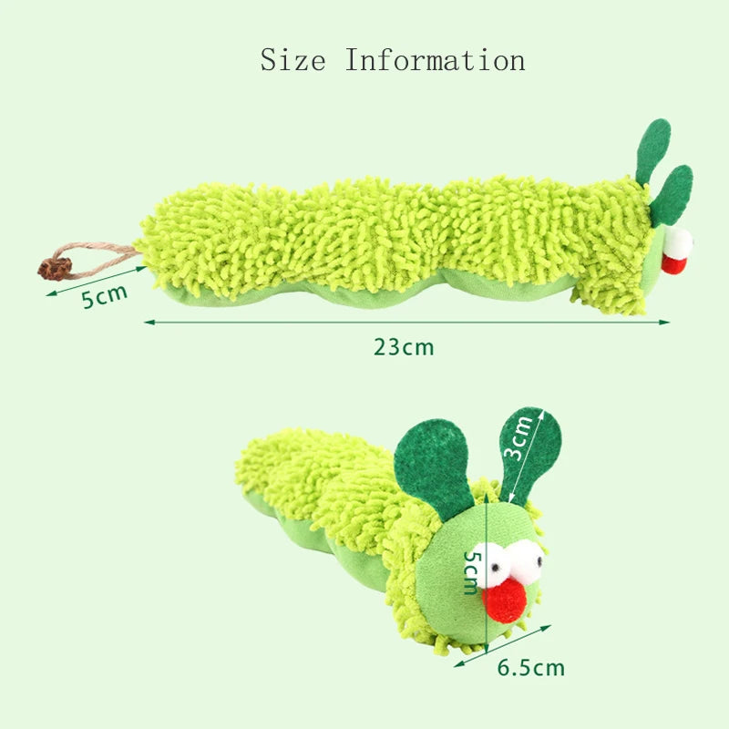 Worm Plushie for Cats