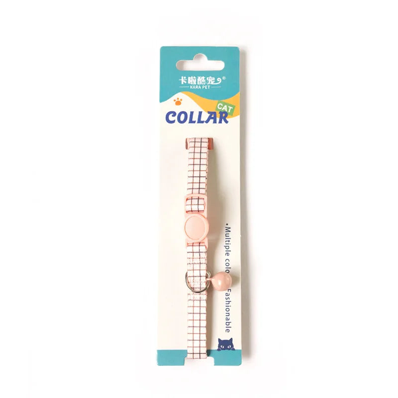 Adjustable Flower Printed Cat Collar