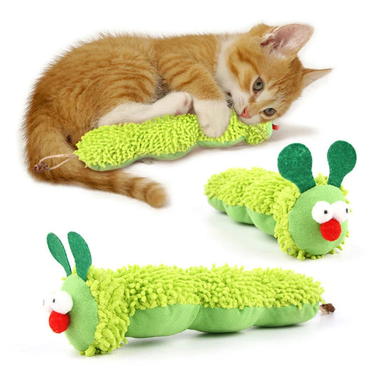 Worm Plushie for Cats
