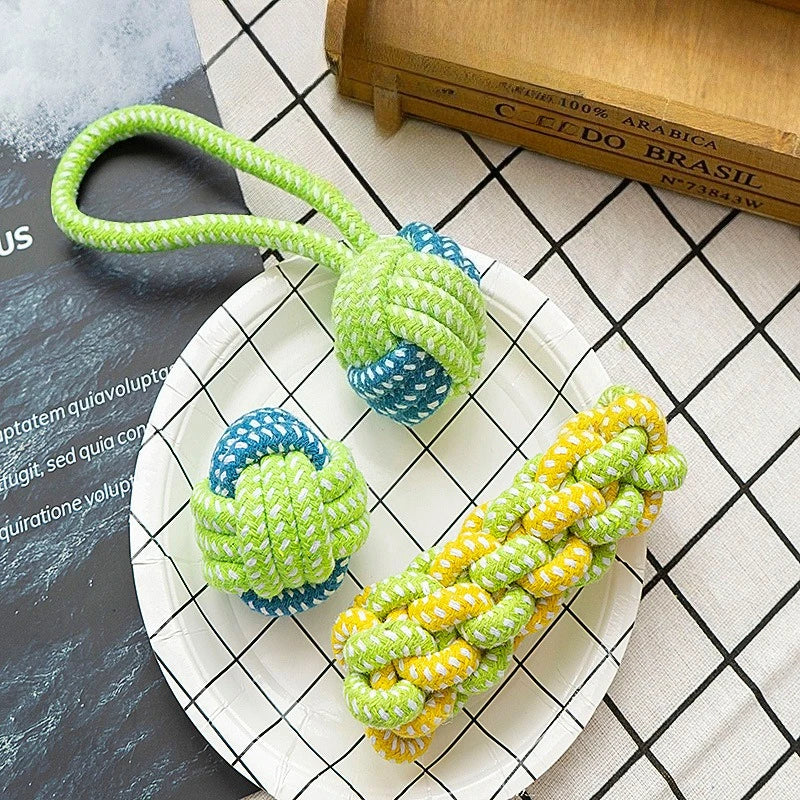 Rope Ball Toy for Dogs