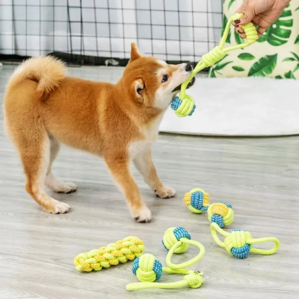 Rope Ball Toy for Dogs