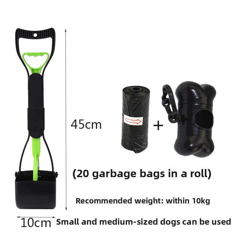 Jaw Clamp Dog Poop Scooper