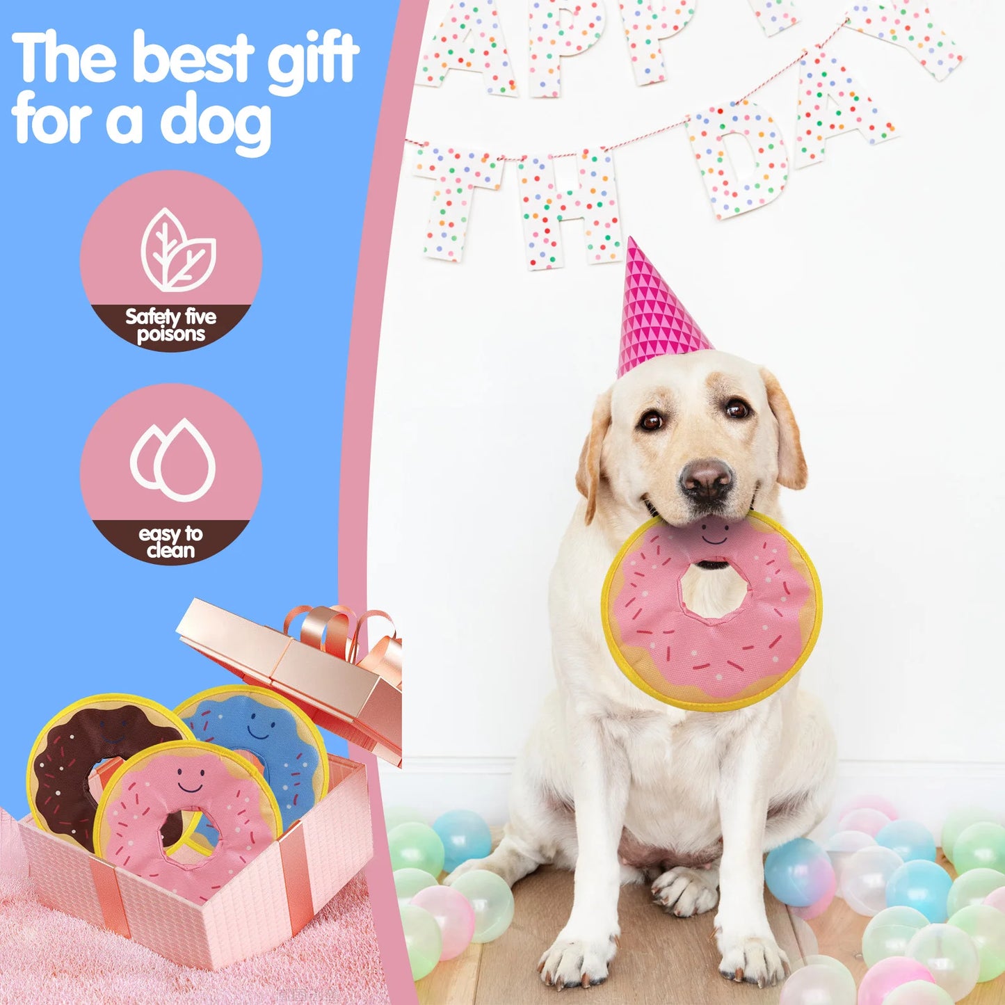 Dog Donut Toy