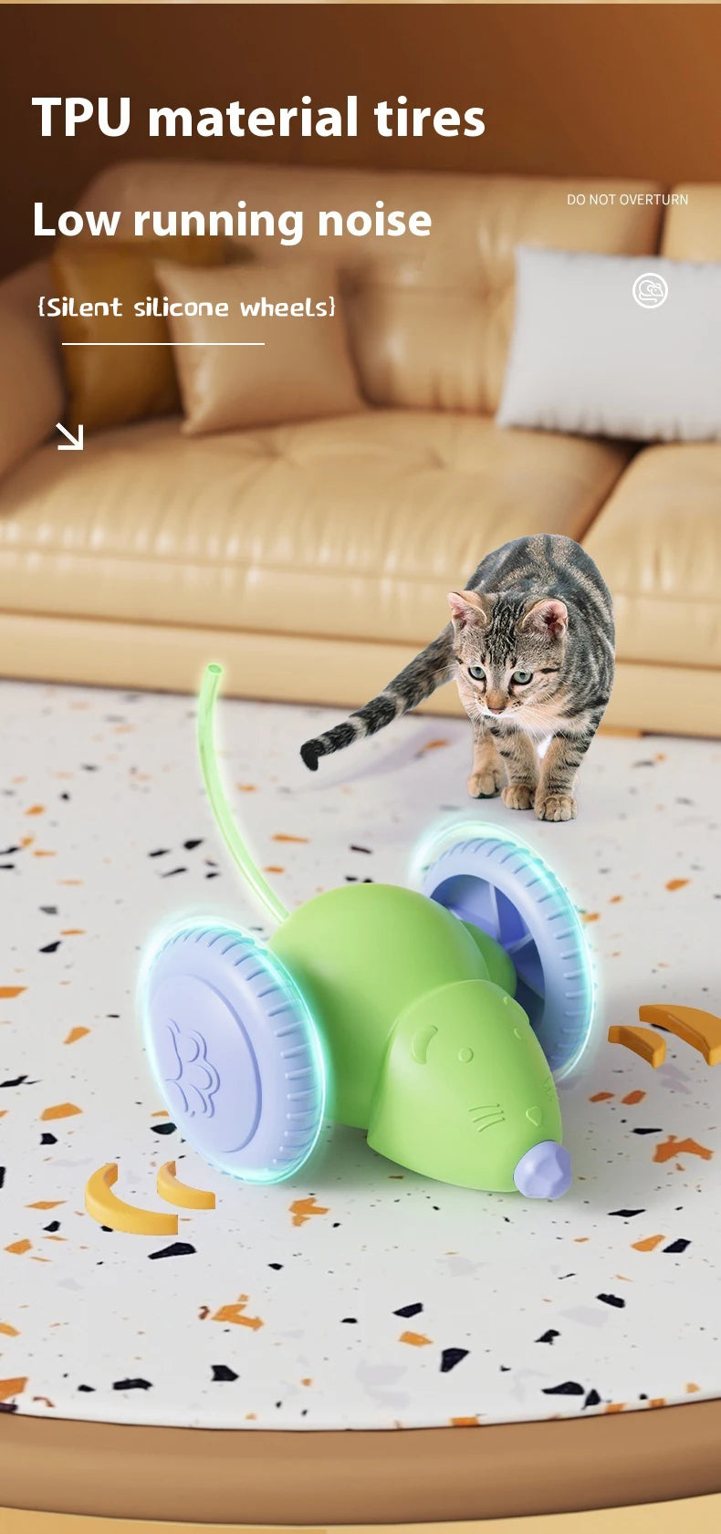Electric Mouse Car Pet toys