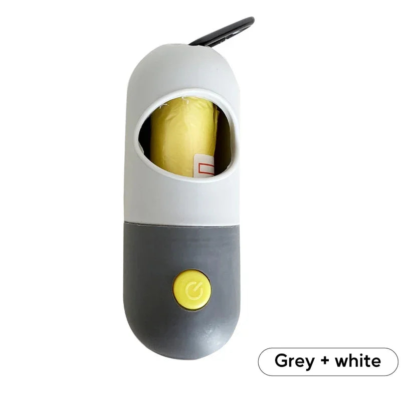 LED Lighted Dog Poop Bags Dispenser