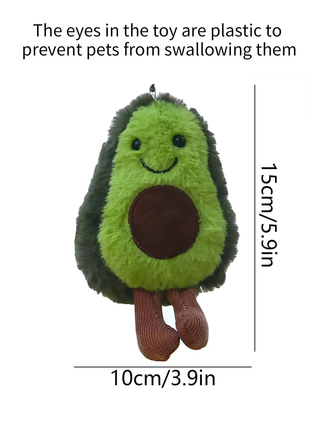 Avocado Plushie Pet Toy