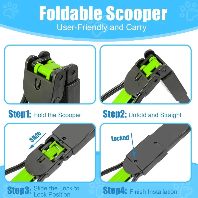 Jaw Clamp Dog Poop Scooper