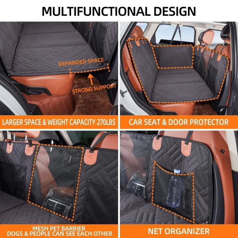 Large Pet Car Back Seat Extender/Protector