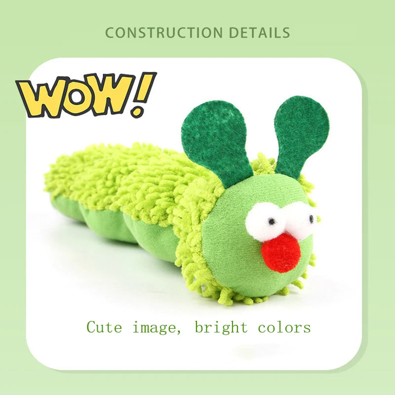 Worm Plushie for Cats