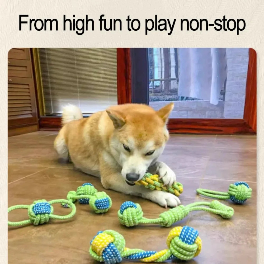 Rope Ball Toy for Dogs