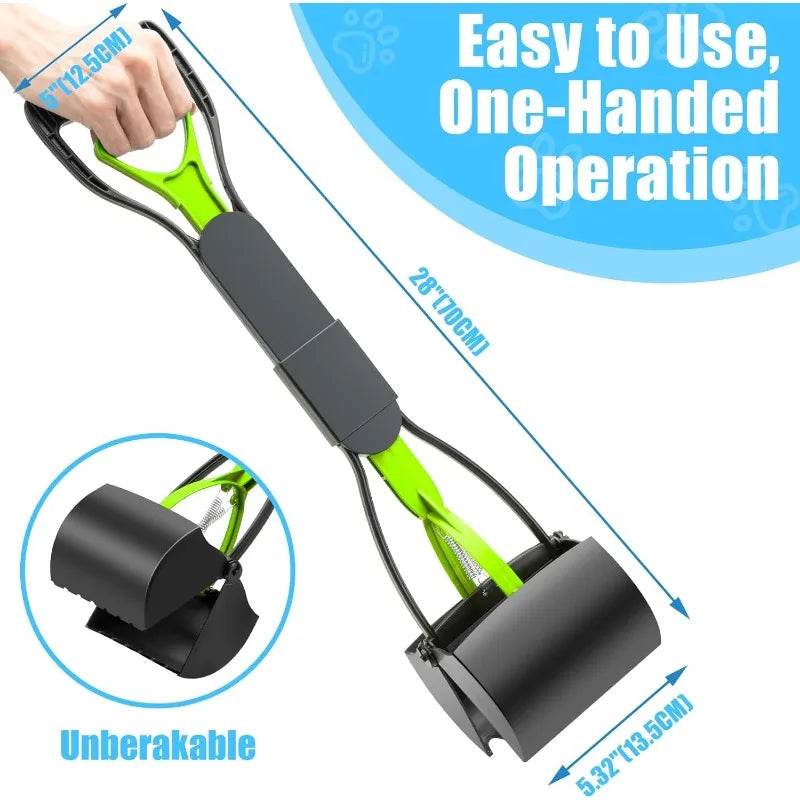 Jaw Clamp Dog Poop Scooper